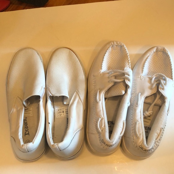 Draven white mens shoes sz 11 bundle - Picture 1 of 4
